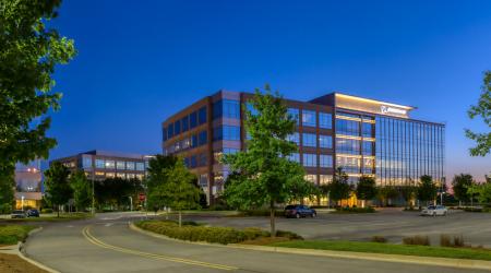 Boeing office at dusk  COPT Rebrands to Reflect Defense, Mission Critical Focus COPT Rebrands to Reflect Defense Mission Critical Focus